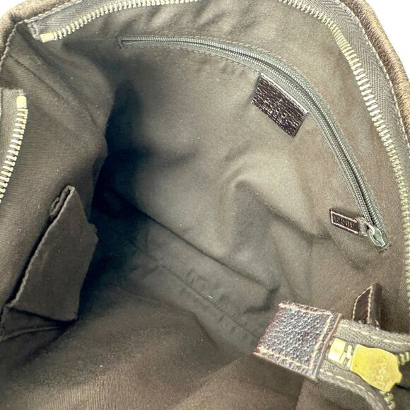 GUCCI Brown Leather Shoulder Bag - Picture 12 of 12